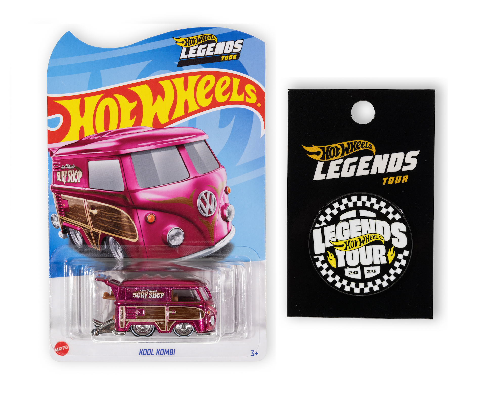 【2台セット】 Kool Kombi 2024 コレクターエディション 2024 Legends Tour Bundle - VW® KOOL KOMBI + Enamel Pin | Legends