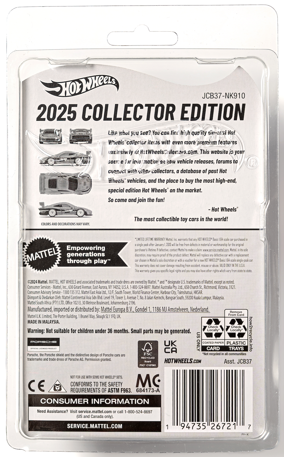 2025 Legends Tour Bundle - Porsche 935 + Card Wallet